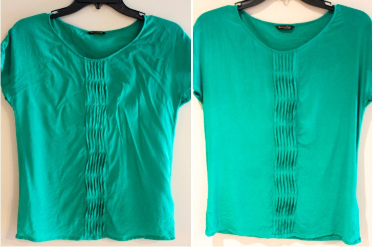 جلوگیری از چروک شدن لباس روی رخت‌آویز